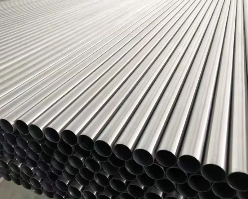 Titanium tubes